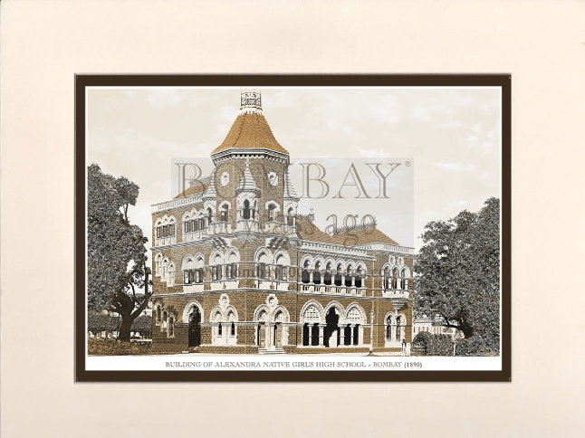 Building of Alexandra Native Girl's High School Year-1990 (Code : 191) Image
