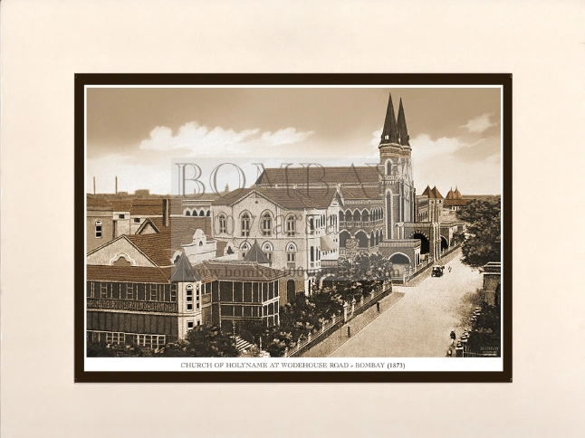 Church of Holy Name At Wodehouse Road Year-1873 (Code : 025) Image