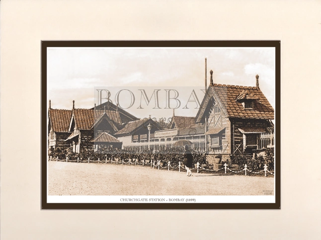 Churchgate Station Year-1899 (Code : 034) Image