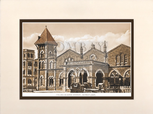 Colaba Railway Station Year-1867 (Code : 121) Image