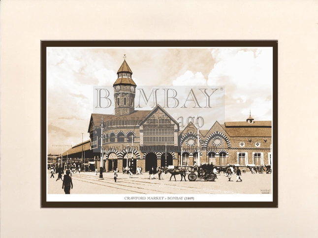 Crawford Market Year-1869 (Code : 095) Image