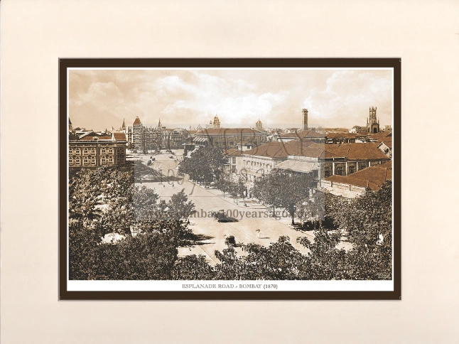 Esplanade Road Year-1870 (Code : 139) Image