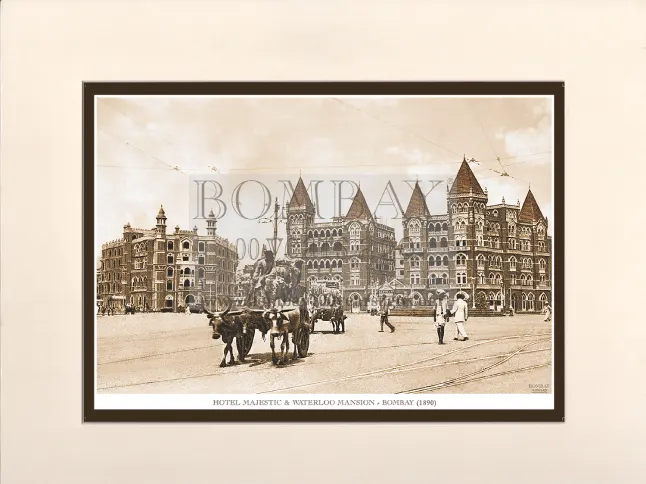 Hotel Majestic & Waterloo Mansion Year-1890 (Code : 010) Image