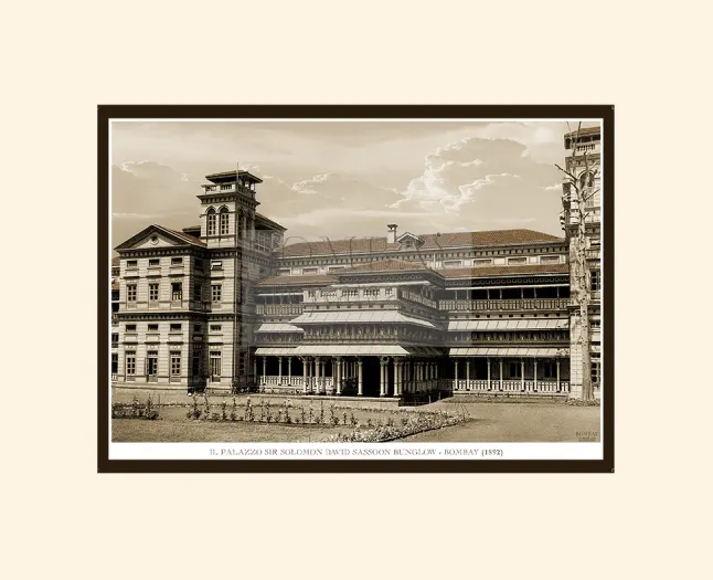Ill Palazzo Sir Solomon David Sassoon Bunglow Year-1892 (Code : 199) Image