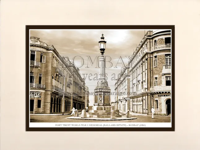 Port Trust World War I Memorial (Ballard Estate) Year-1921 (Code : 192) Image